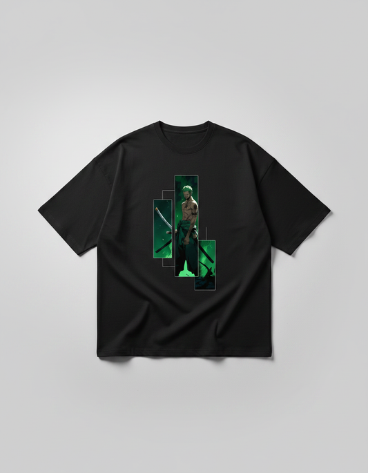 The Pirate Hunter Unisex Oversized Anime T-Shirt